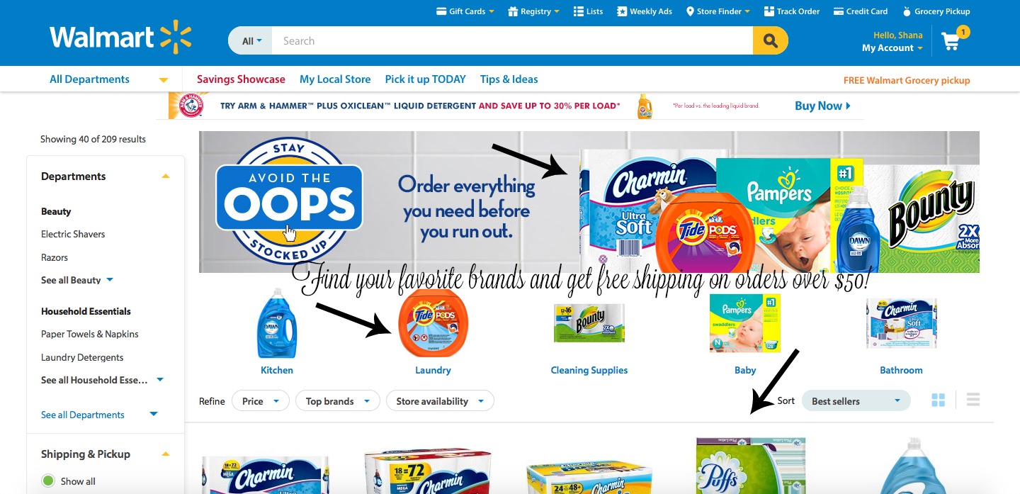 Stock Up and save with P&G at Walmart + Giveaway! - Jet Setting Mom